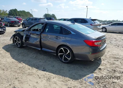 2019 Honda Accord Sport из США, поврежденный, VIN 1HGCV1F37KA024610
